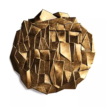 metal origami wall panel