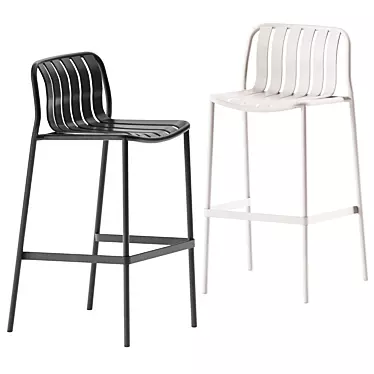 Elegant Talenti Trocadero Bar Stool 3D model image 1 