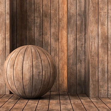 Seamless Wood Plank Texture | 4K Tileable 3D model image 1 