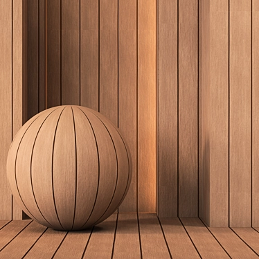 4K Wood Plank Texture - Seamless 3D model image 1 