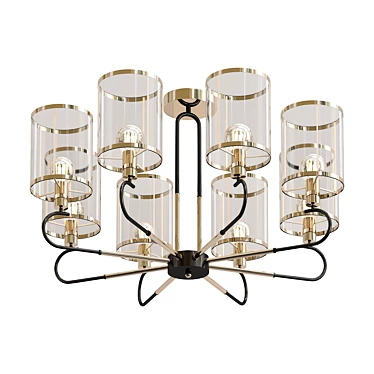 De Markt Konrad Ceiling Chandelier 3D model image 1 