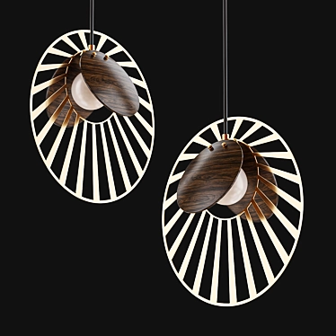 Elegant Magdalena Design Lamp 3D model image 1 