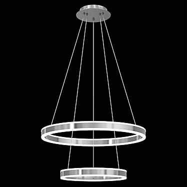 Lyani Chrome Pendant Light 3D model image 1 