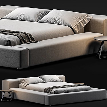 Bed Bokara Grey