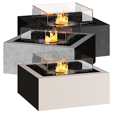 EcoSmart Fire | Multi-Functional Firepit Table 3D model image 1 