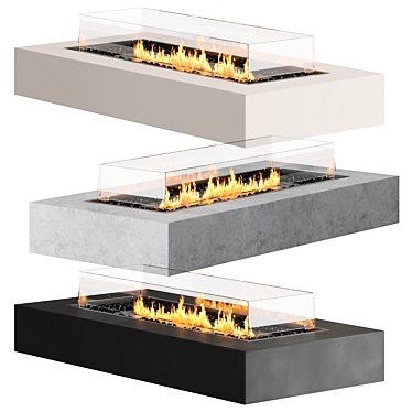 EcoSmart Fire | Firepit Coffee Table 3D model image 1 