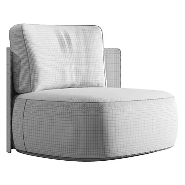 Armchair Pierre by Flou (two versions)