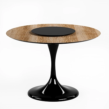 Elegant "Apriori T" Dining Table 3D model image 1 