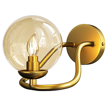 Elegant St Luce Legatezza Wall Sconce 3D model image 1 