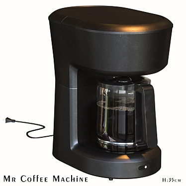 Easy Brew 12-Cup Mr. Coffee 3D model image 1 