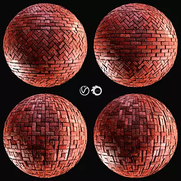 Realistic Brick PBR Pack Vol.3: High-Quality Materials 3D model image 1 