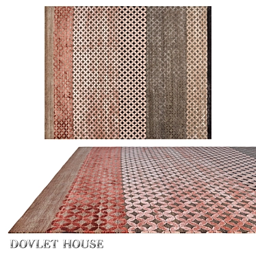 Silk & Wool Carpet: DOVLET HOUSE (16431) 3D model image 1 