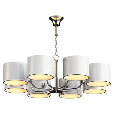 Stylish Freya Anita Chandelier 3D model image 1 