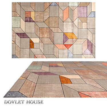 Luxury Carpet: DOVLET HOUSE (Art 16457) 3D model image 1 