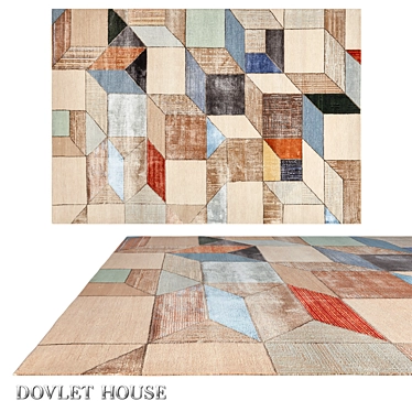 Luxury Carpet: DOVLET HOUSE (Art 16466) 3D model image 1 