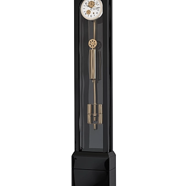 Elegant Hermle 01212 Floor Clock 3D model image 1 