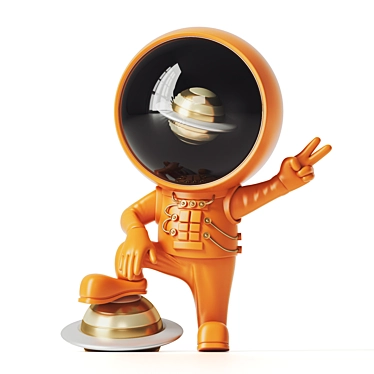 Interstellar Explorer: Astronaut 3D model image 1 