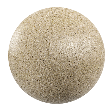Elegant PBR Terrazzo Marble 3D model image 1 