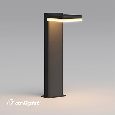 Outdoor LED Bollard Light 3D model image 1 