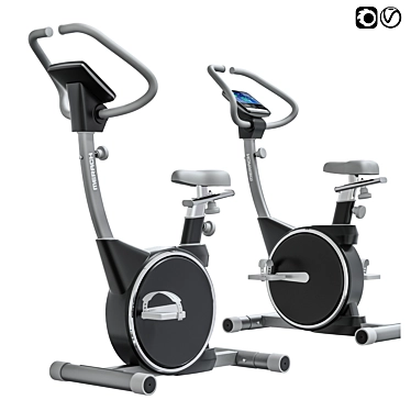 Xiaomi Merach Spinning Bike: Premium Fitness Experience 3D model image 1 