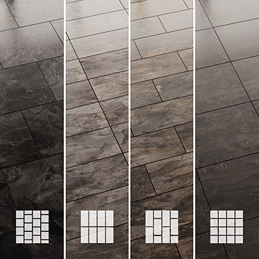 Slate tiles collection Set 1