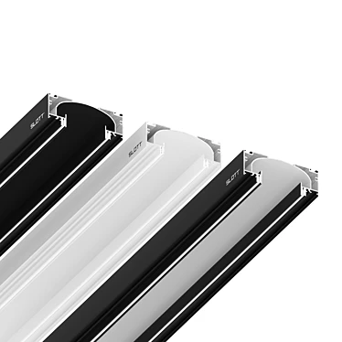 SLOTT Light Line: Versatile Open Type LED Profile 3D model image 1 