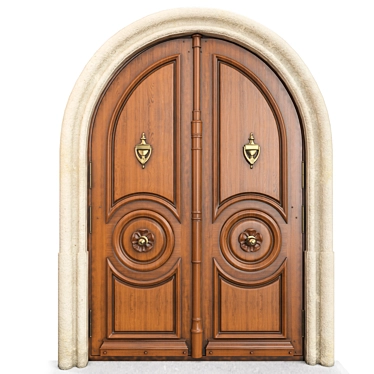 Classic 3D Max Door - 1650mm x 2500mm 3D model image 1 