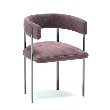 Elegant T Chair: A Masterpiece 3D model image 1 