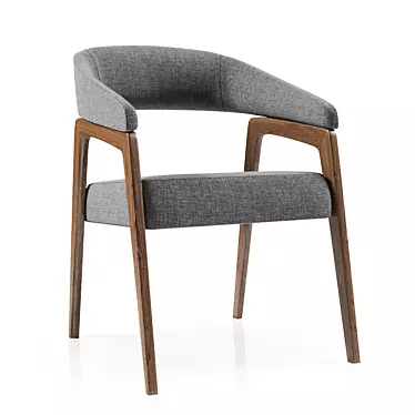 Otis Upholstered Wingback Arm Chair