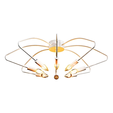 Luminex 2013 V-Ray Chandelier 3D model image 1 