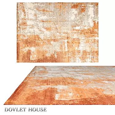 Title: Dovlet House Silk Carpet 3D model image 1 