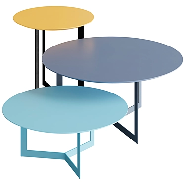 TREKU KABI | Modern Folding Table 3D model image 1 