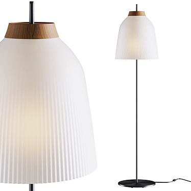 Bolia Campa Torchiere: Sleek and Stylish Lighting 3D model image 1 