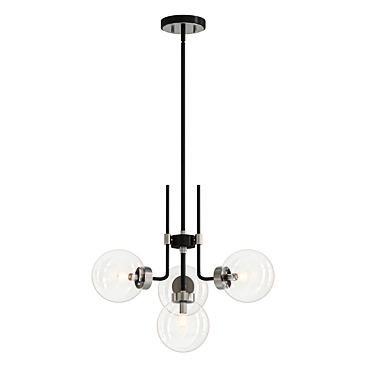 Elegant Parsons Chandelier 3D model image 1 