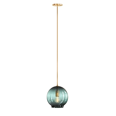 Modern SkLO Float Pendant Small 3D model image 1 