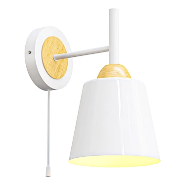 Sleek EuroSvet Fresco Pendant Light 3D model image 1 