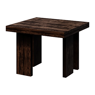 Apollo 24" Coffee Side Table 3D model image 1 