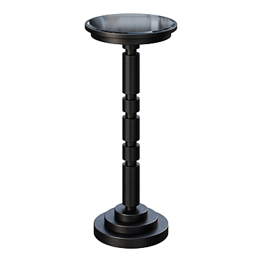 Dover Metal Cocktail Table 3D model image 1 