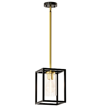 Modern LED Pendant Light: Upper Strode 3D model image 1 