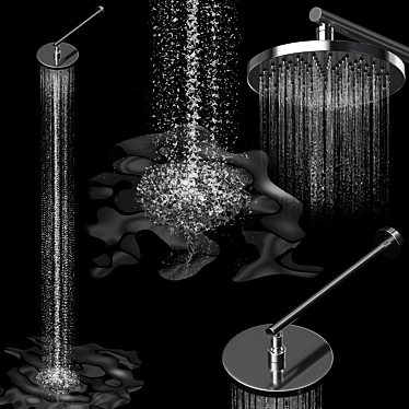 Title: Zazzeri Liquid Simulate Faucet 3D model image 1 