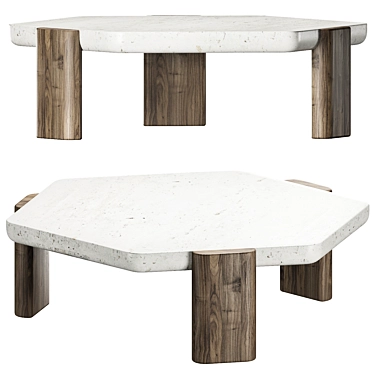 Modern Design Coffee Table 3D model image 1 