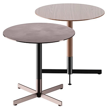 Modern Italian Bob Bistrot Table 3D model image 1 