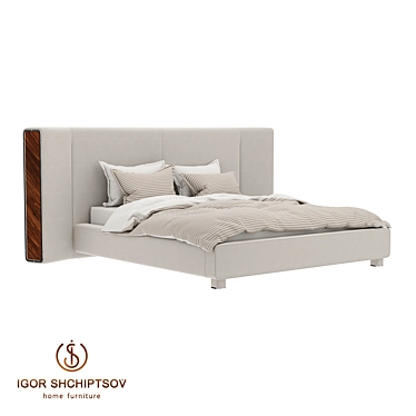 Modern XC Bed: Stylish Design by Igor Shchiptsov 3D model image 1 