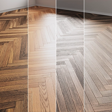 Woodco SIGNATURE Wood Floor Set 3D model image 1 