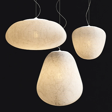 Elegant Illumination: Rituals Pendant Lights 3D model image 1 