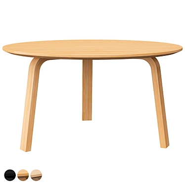  Scandinavian-inspired Hay Bella Coffee Table 3D model image 1 