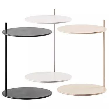 Stylish Ande Side Table 3D model image 1 