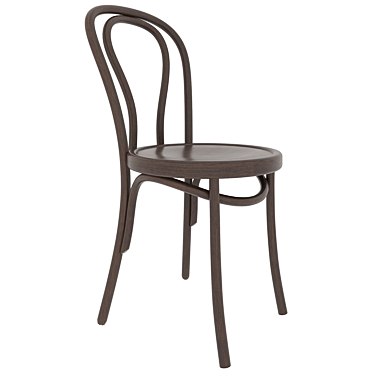 Viennese Classic Chair 3D model image 1 