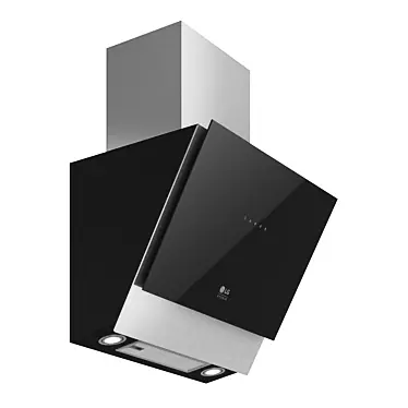  LG HCEZM2427B2 Decorative Extractor Hood 3D model image 1 