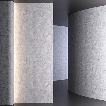 Corona Concrete Wall Texture 3D model image 1 